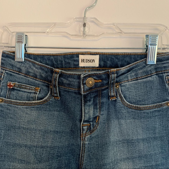 Hudson Girls Distressed Boyfriend Jeans - Picture 4 of 12